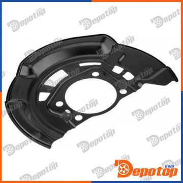 Déflecteur, disque de frein avant droite pour TOYOTA | HTO-TY-053, 8179378